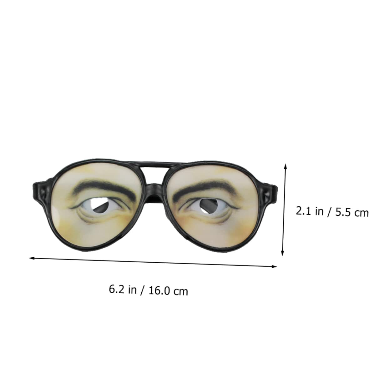 Gadpiparty 4-Pack Eyeball Sunglasses - Fun Novelty Party Glasses for Kids & Adults - Perfect for Birthday Parties, Halloween Costumes & Themed Events