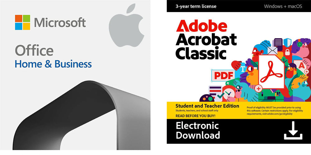 Microsoft Office 2019 for Mac - Word, Excel, PowerPoint | Includes Adobe Acrobat Classic | Perfect for Home, Business & Student Productivity