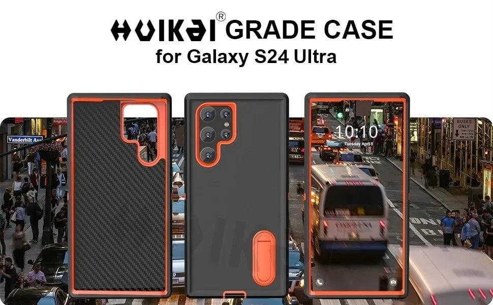 Samsung Galaxy S24 Ultra Rugged Shockproof Case - Heavy Duty Protection for Drops & Bumps - Perfect for Outdoor Adventures, Construction Work & Extreme Sports