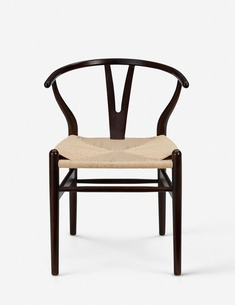 Modern Cylia Dining Chairs Set of 2 - Mid Century Style Wooden Kitchen Chairs with Upholstered Seat - Perfect for Dining Room, Kitchen, Breakfast Nook & Home Office