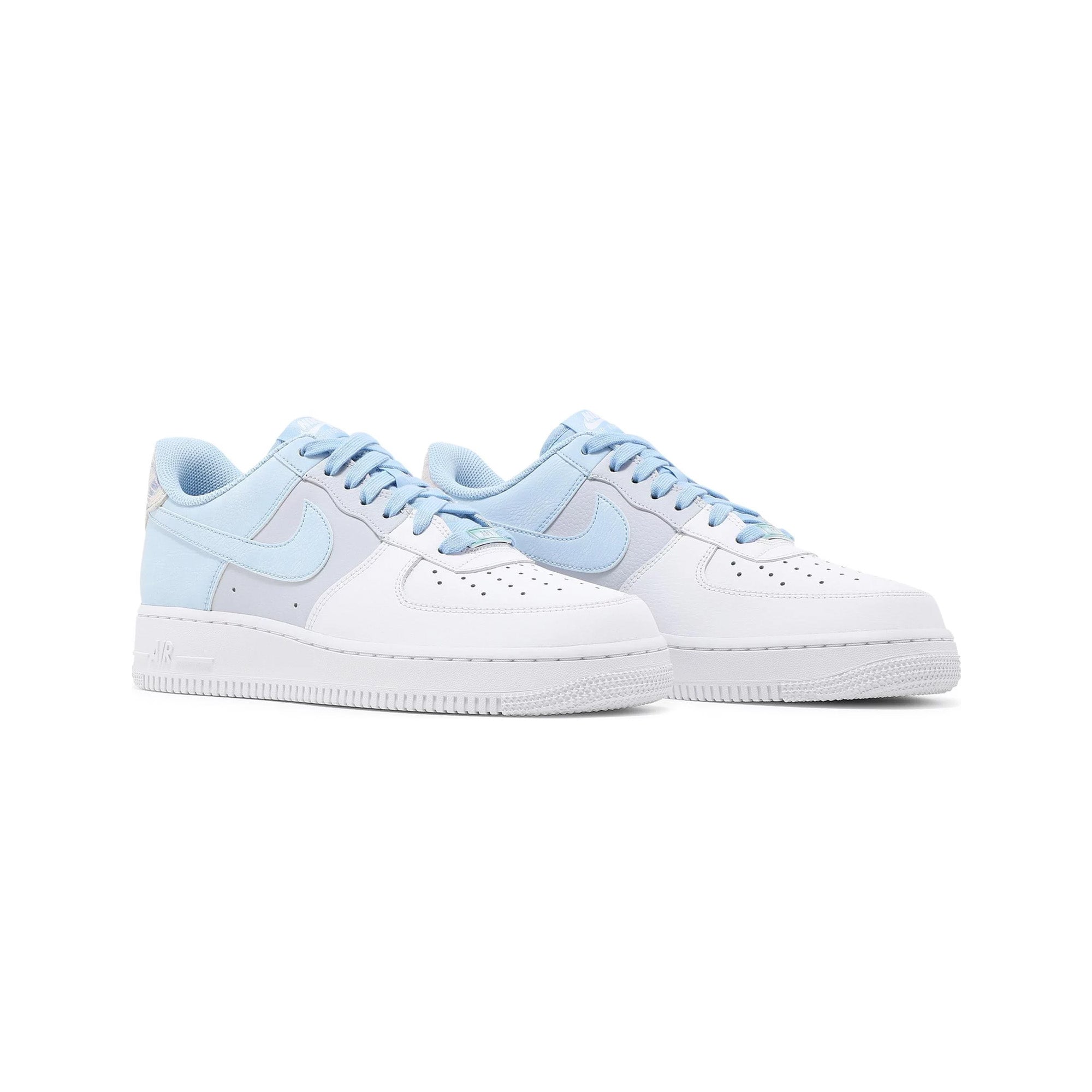 Nike Air Force 1 Low 'Psychic Blue' Sneakers (2021) - Men's Basketball Shoes for Casual Wear & Street Style