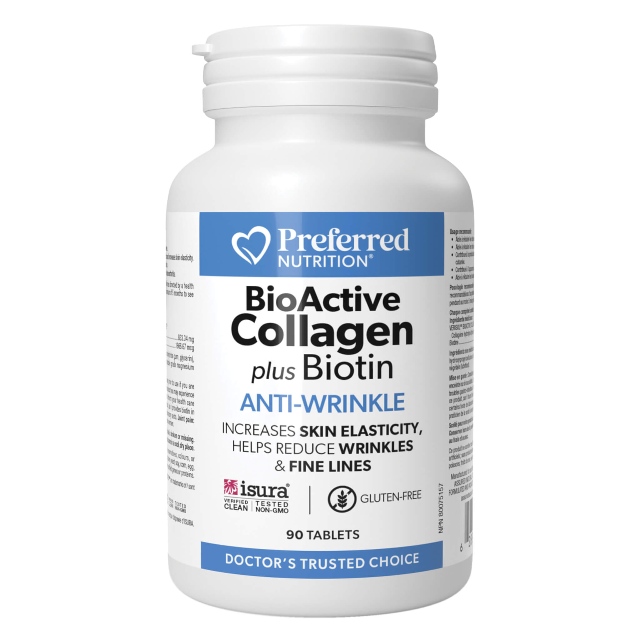 BioActive Collagen Plus Biotin Supplement for Skin, Hair & Nail Health - Supports Joint & Bone Strength - Ideal for Daily Wellness Routine & Anti-Aging Care