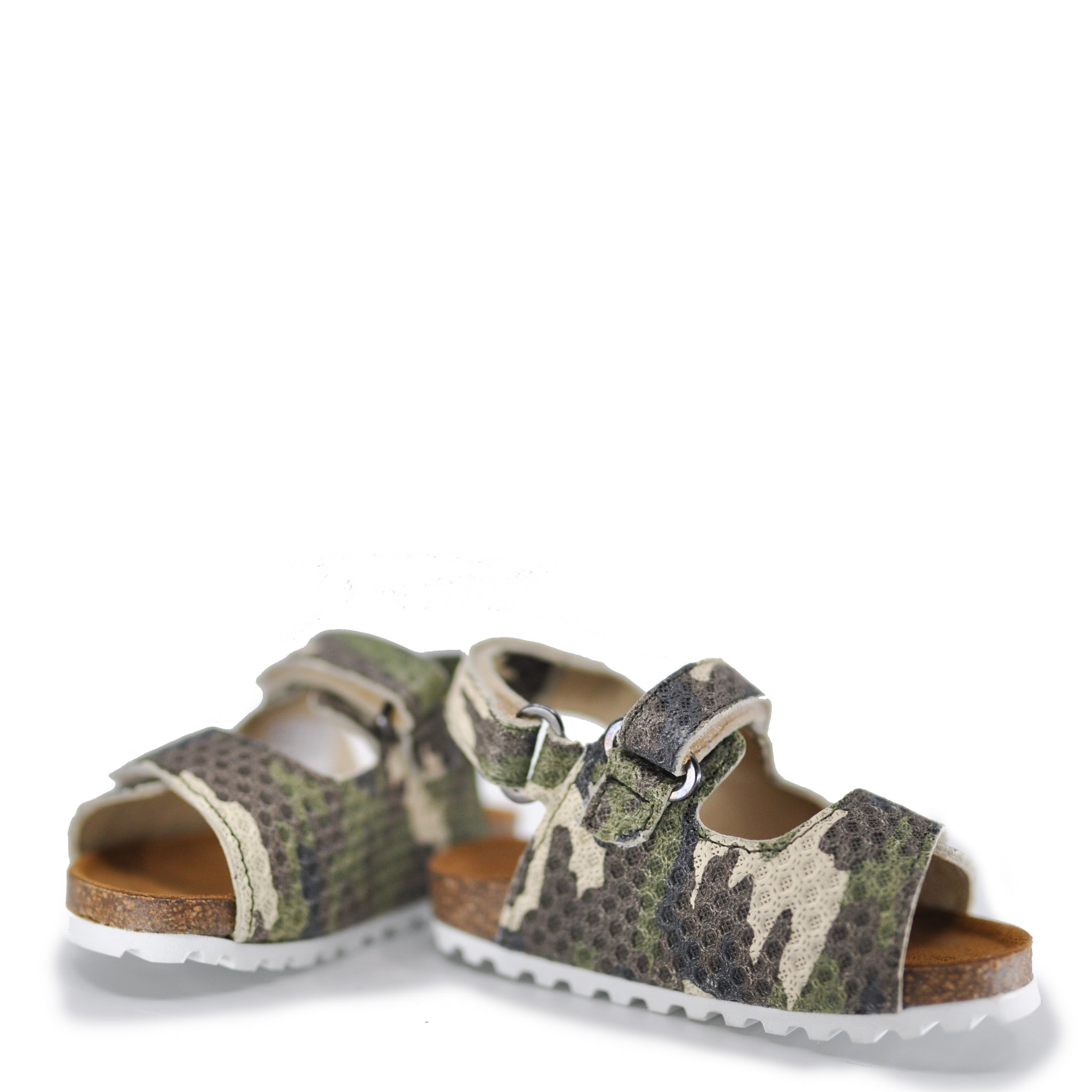 Blublonc Army Velcro Sandal - Tactical Outdoor Hiking Shoes for Men | Durable Comfortable Military Style Sandals for Camping, Travel & Adventure