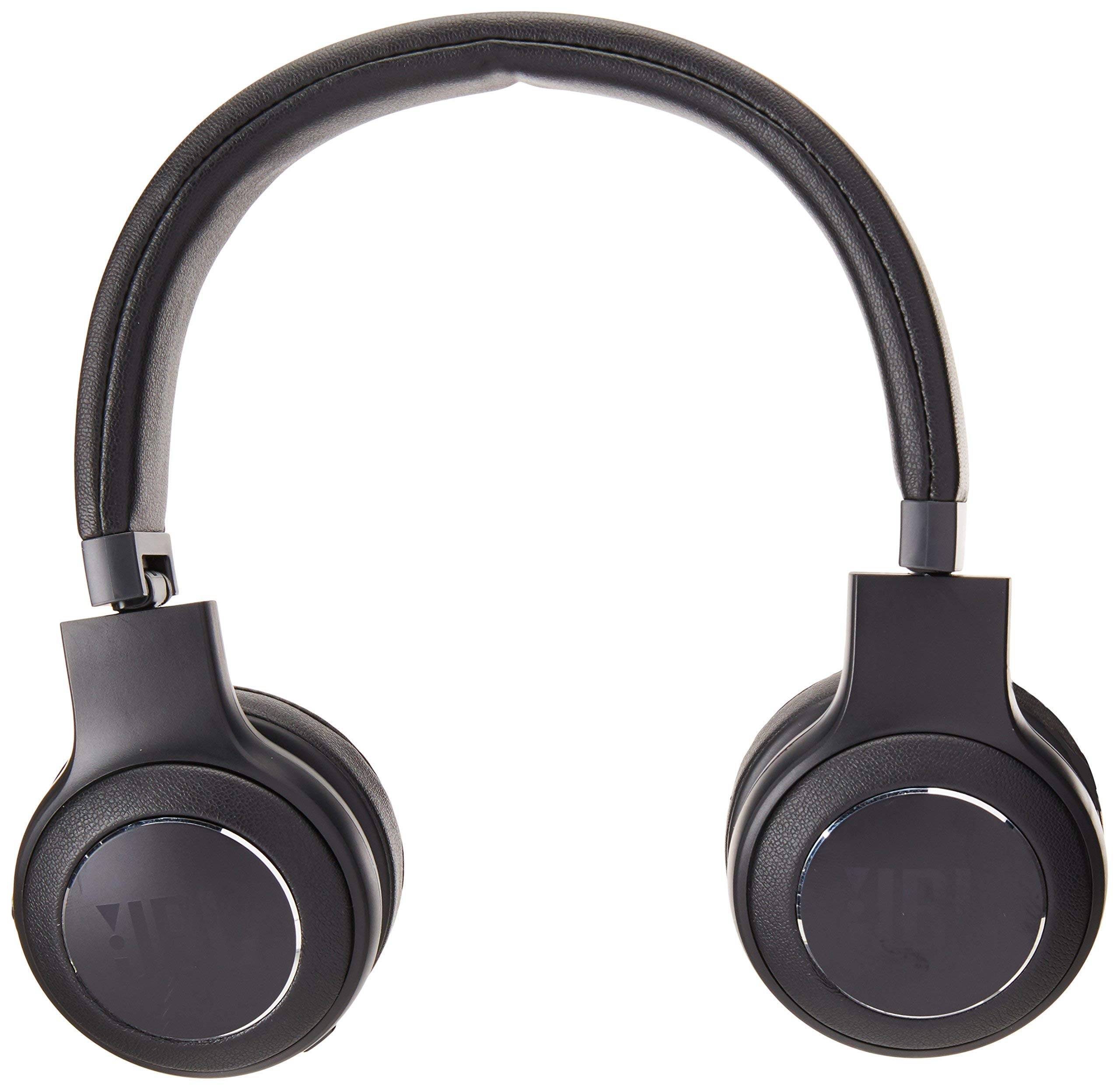 JBL Duet Bluetooth Wireless On-Ear Headphones - Black (Renewed) | Lightweight Comfort, 16H Battery for Travel, Work & Gym