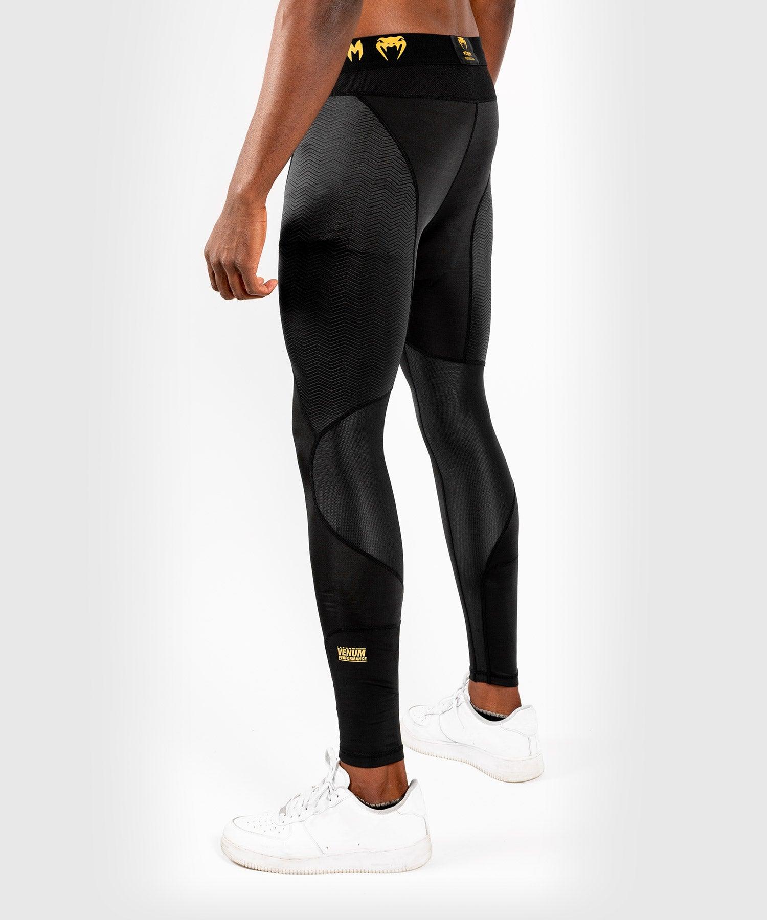 Venum G Fit Compression Tights for Men & Women - High Performance Workout Leggings for Running, Gym & Training - Moisture Wicking & Muscle Support