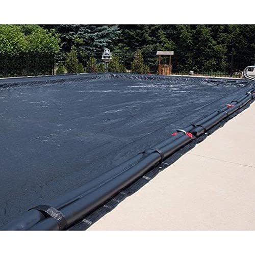 12x20ft Rectangle Heavy Duty In-Ground Pool Winter Cover - 10 Year Warranty - Protection for Snow, Leaves & Debris - Ideal for Cold Weather Pool Maintenance