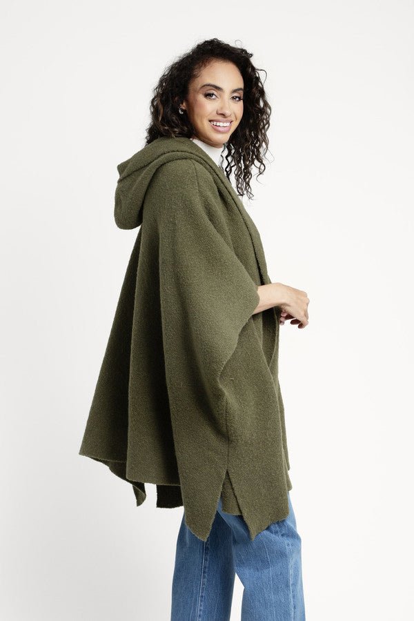 Stylish Oversized Hooded Kimono Robe - Lightweight & Comfortable Loungewear for Women - Perfect for Yoga, Spa, and Relaxation at Home