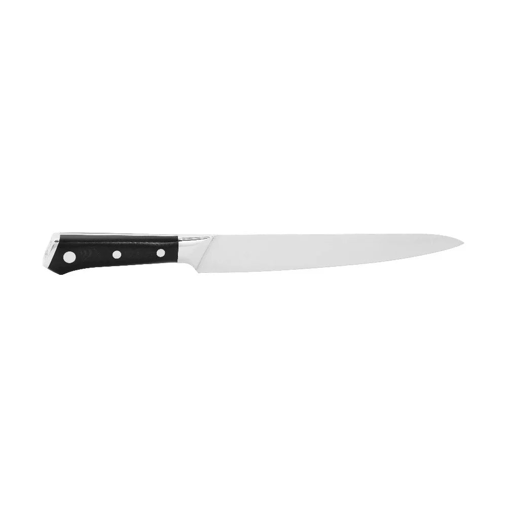 Zline 15-Piece Professional German Steel Kitchen Knife Block Set - High-Quality Chef Knives, Utility Knives & Steak Knives for Home & Restaurant Use (KSETT GS 15) | Perfect for Cooking, Slicing, Dicing & Food Prep in Professional Kitchens & Home Culinary Enthusiasts