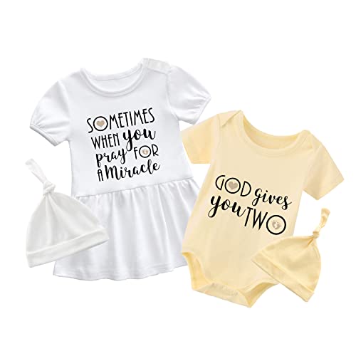 White Yellow God Gives You Two