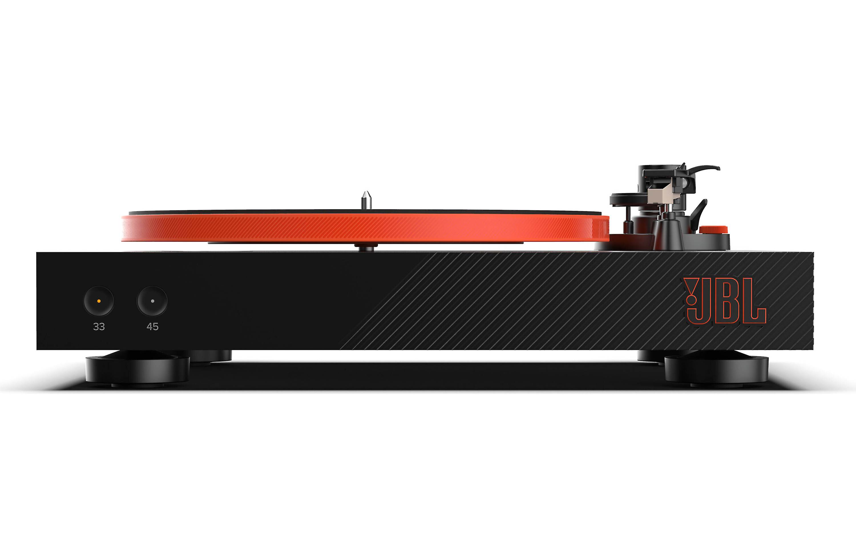JBL Spinner BT Semi Automatic Turntable with Pre-Mounted Cartridge, Phono Preamp & Bluetooth - Wireless Vinyl Record Player for Home, Studio & DJ Use