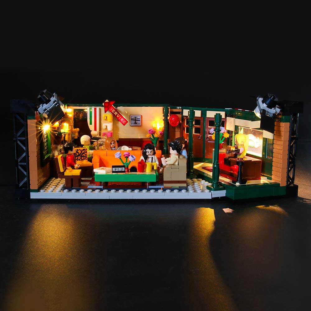 LIGHTAILING LED Light Kit for LEGO 21319 Friends Central Perk Building Blocks Set - Compatible with Official LEGO Ideas Model (Model Not Included) - Perfect for Home Decoration, Gift Giving, and LEGO Enthusiasts