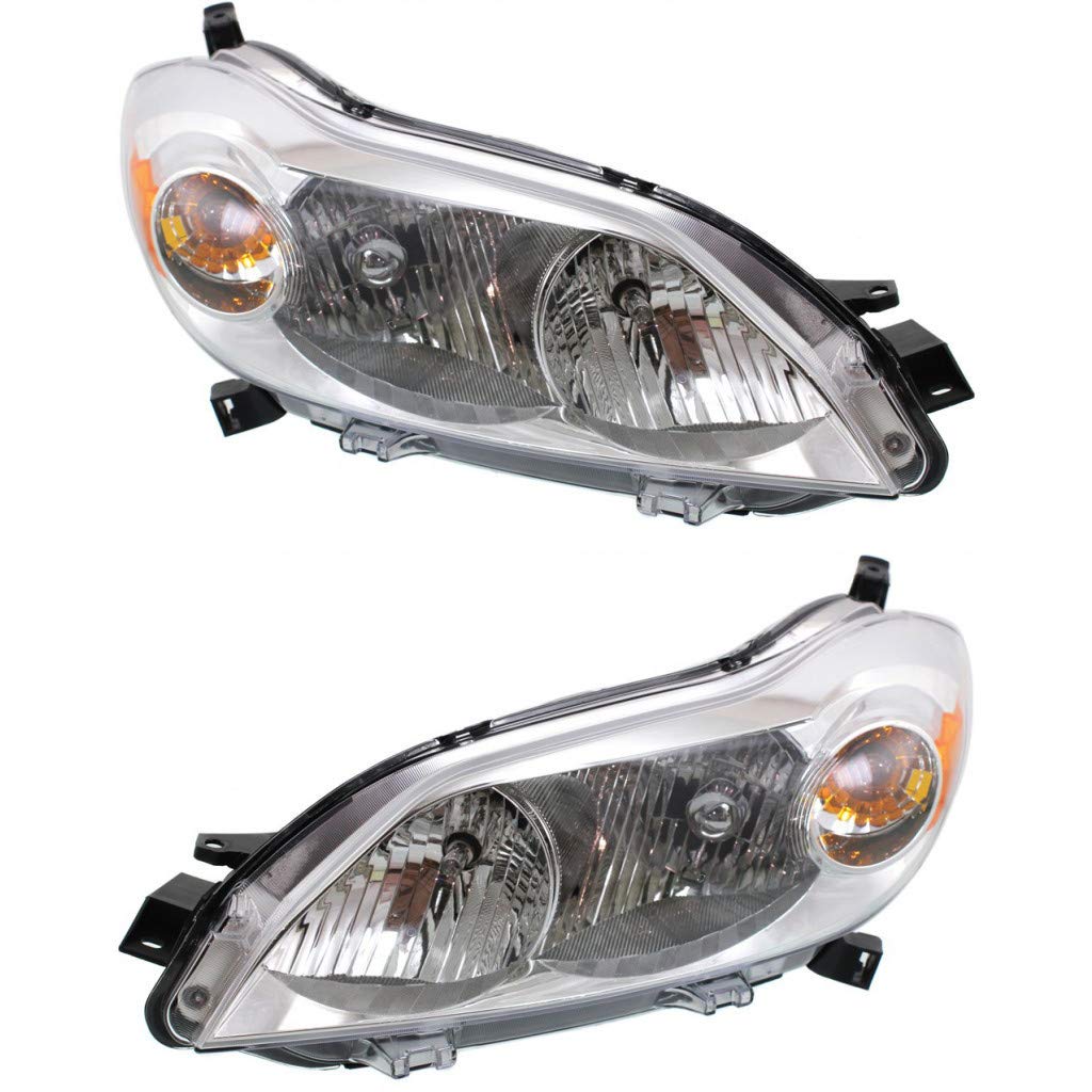 2009-2012 Toyota RAV4 Headlight Assembly Pair - Driver & Passenger Side for BASE/LIMITED Models | Japan Built | Lens & Housing Only | TO2502190 TO2503190 | 81170-42470 81130-42470 | Perfect for Night Driving & Foggy Conditions