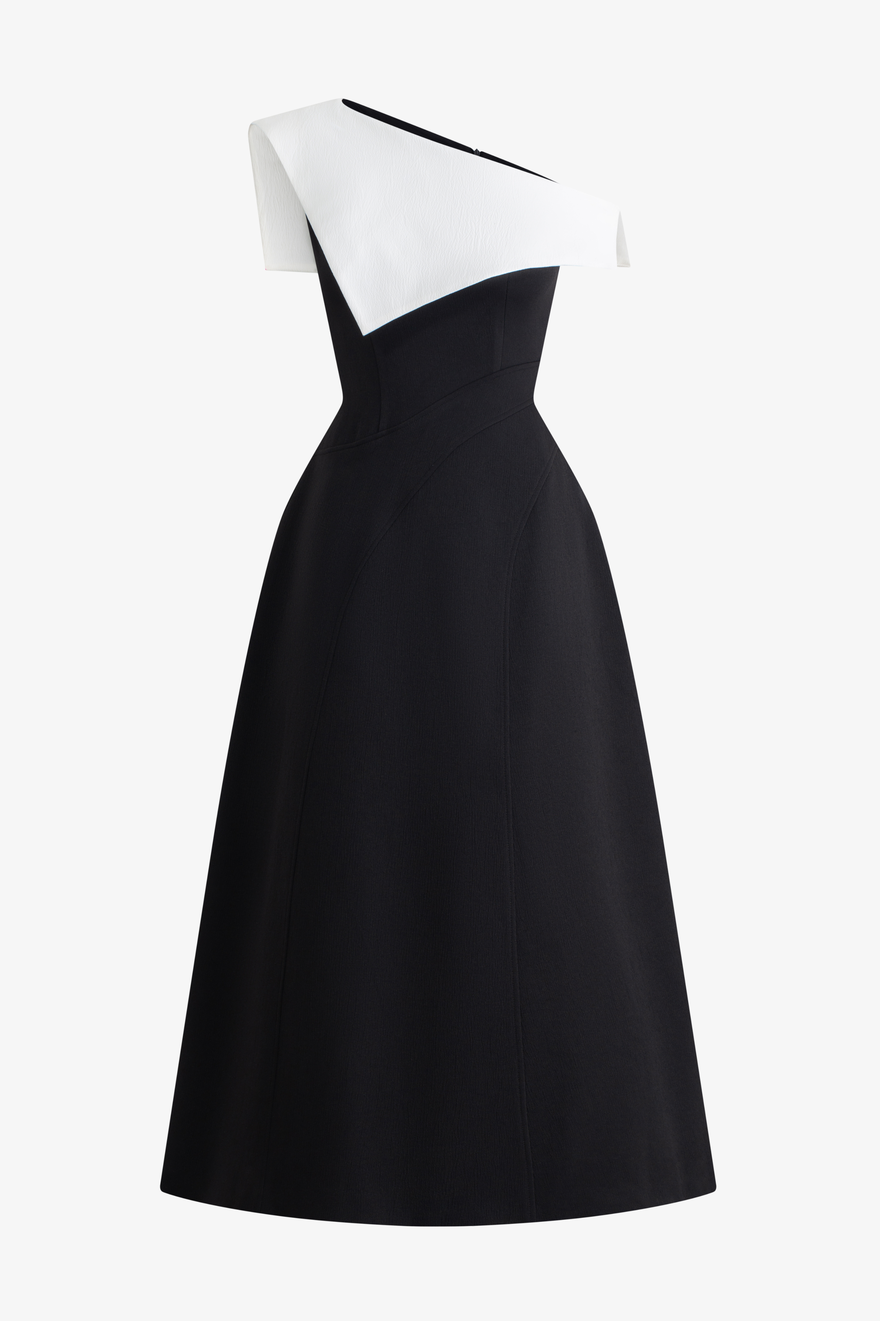 Clio Asymmetric Off Shoulder Dress for Women - Elegant Sleeveless Summer Party Dress - Perfect for Beach Vacations, Date Nights & Special Occasions
