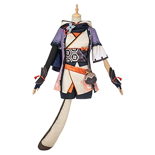 Genshin Impact Cosplay Costume - Sayu Character Role Play Outfit | Anime Game Uniform for Halloween, Comic Con & Cosplay Events