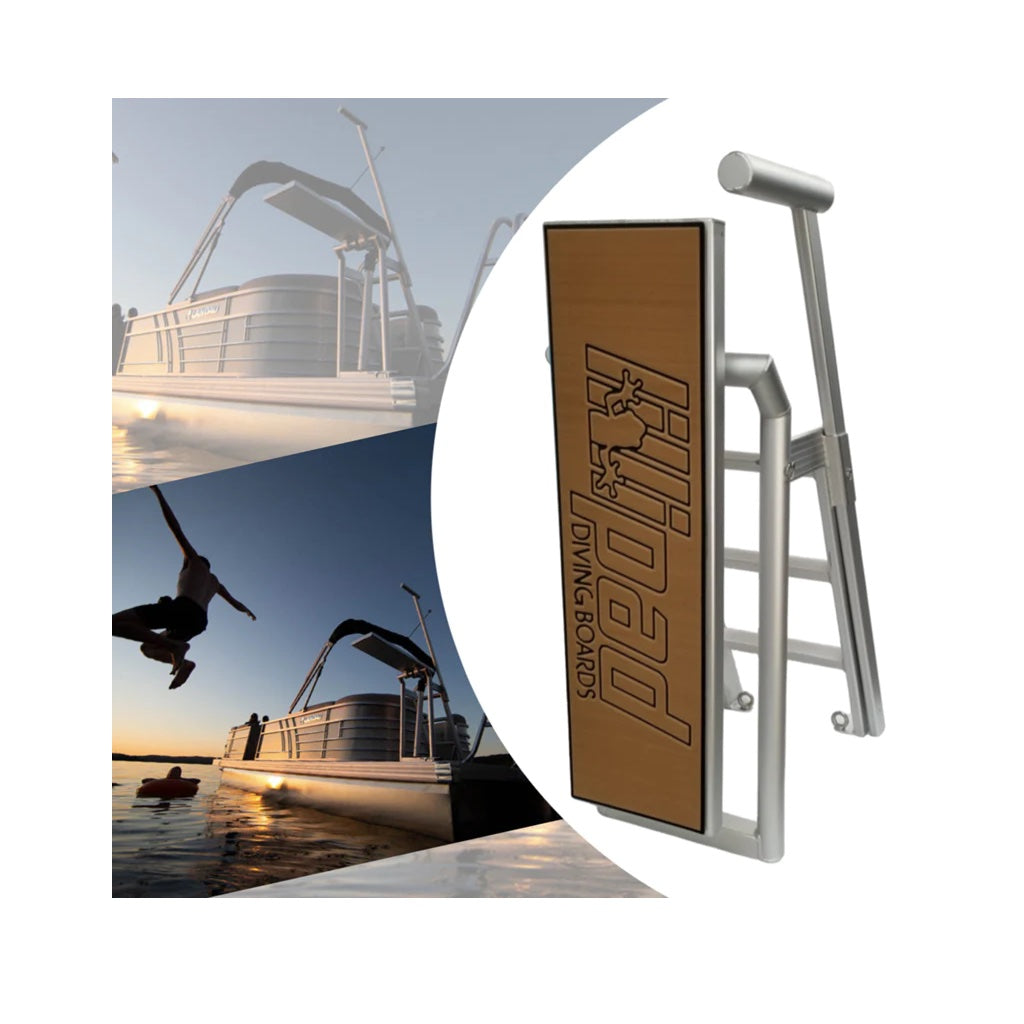 Lillipad Diving Board for Boats - Premium Portable Boat Diving Platform for Swimming, Fishing & Water Sports - Perfect for Lakes, Rivers & Ocean Adventures