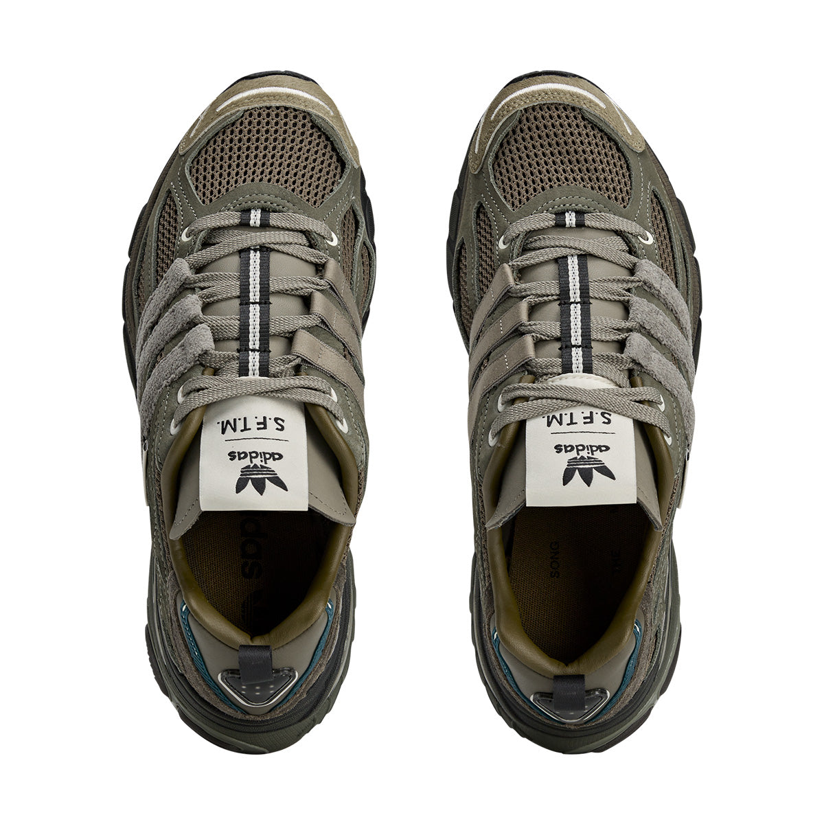 Song For The Mute Adistar Cushion Running Shoes - Olive Green Comfort Sneakers for Men & Women | Perfect for Jogging, Gym Workouts & Casual Wear