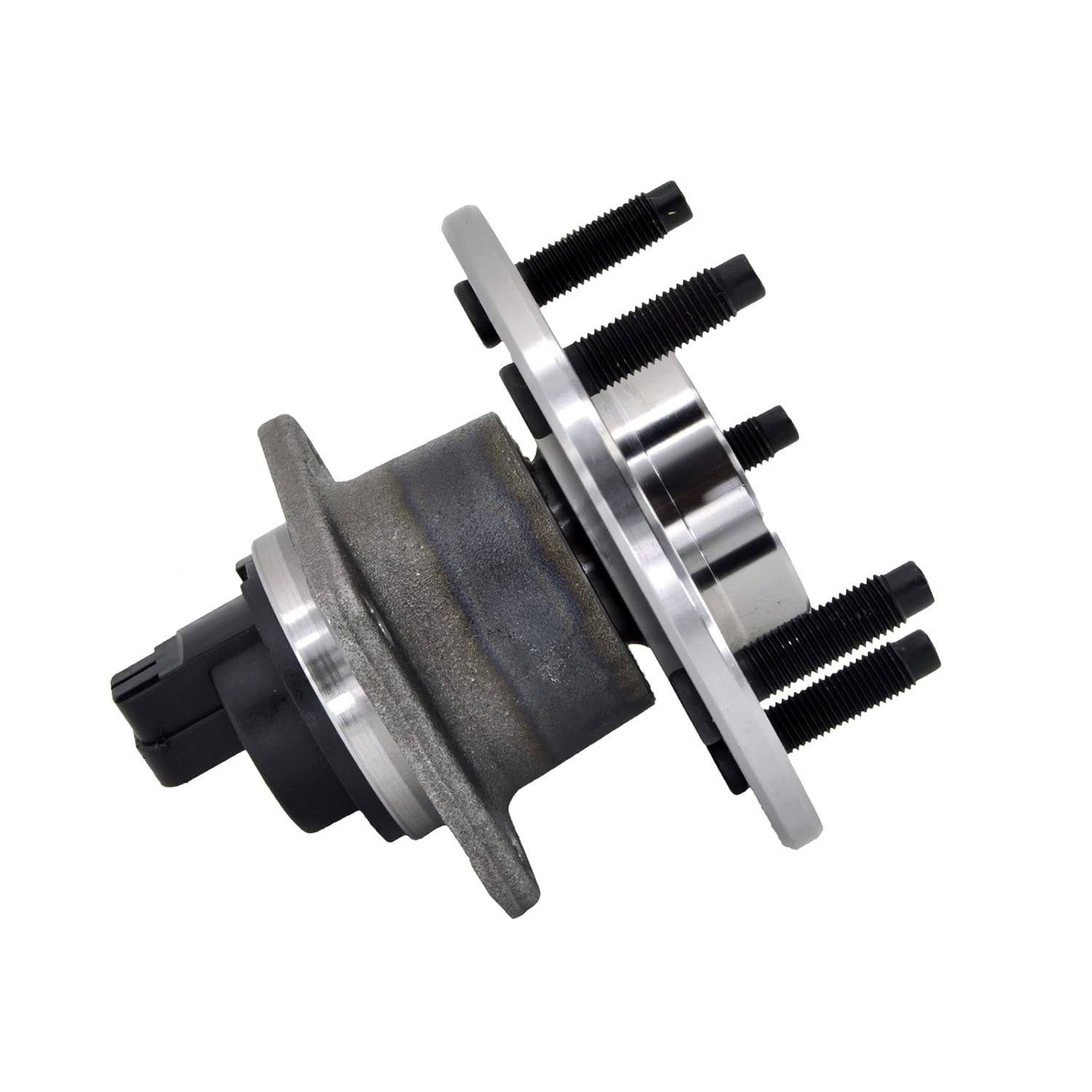 Detroit Axle Rear 2-Piece Wheel Bearing Hub Assembly for Chevrolet Malibu Classic, Pontiac Grand Am, Oldsmobile Alero - Replacement Wheel Bearings & Hubs - Perfect for DIY Repairs & Smooth Ride Maintenance