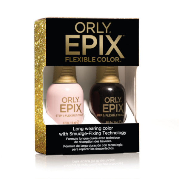 ORLY EPIX Hollywood Ending Duo Kit - Long-Lasting Gel Nail Polish Set for Salon-Quality Manicures at Home | Perfect for Parties, Weddings & Special Occasions