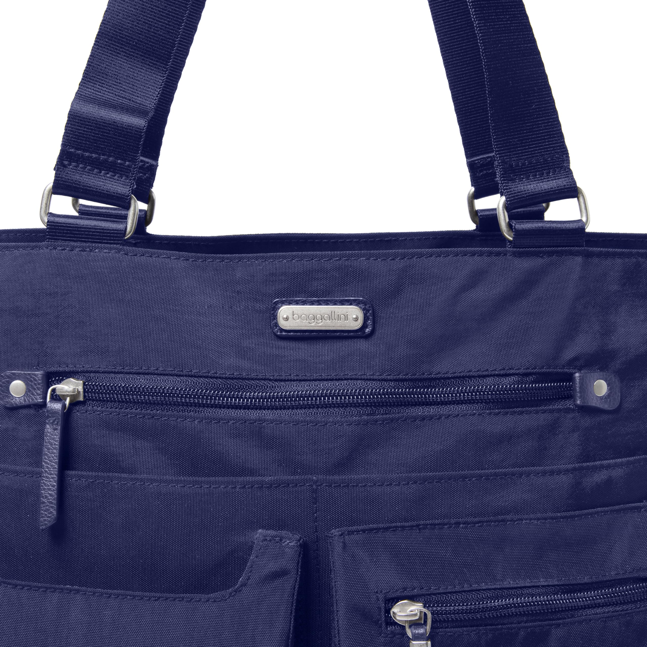 Baggallini RFID Blocking Any Day Tote Bag with Detachable Wristlet - Stylish & Secure Crossbody Purse for Women, Perfect for Travel, Work & Everyday Use