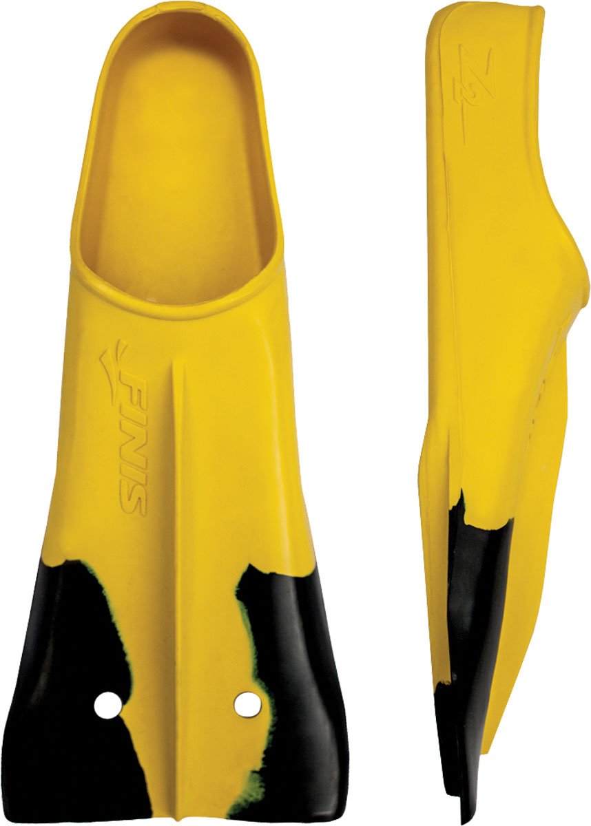 Finis Z2 Gold Zoomers Training Swim Fins - Professional Swimming Fins for Lap Training, Workouts & Fitness - Perfect for Pool, Open Water & Triathlon Athletes