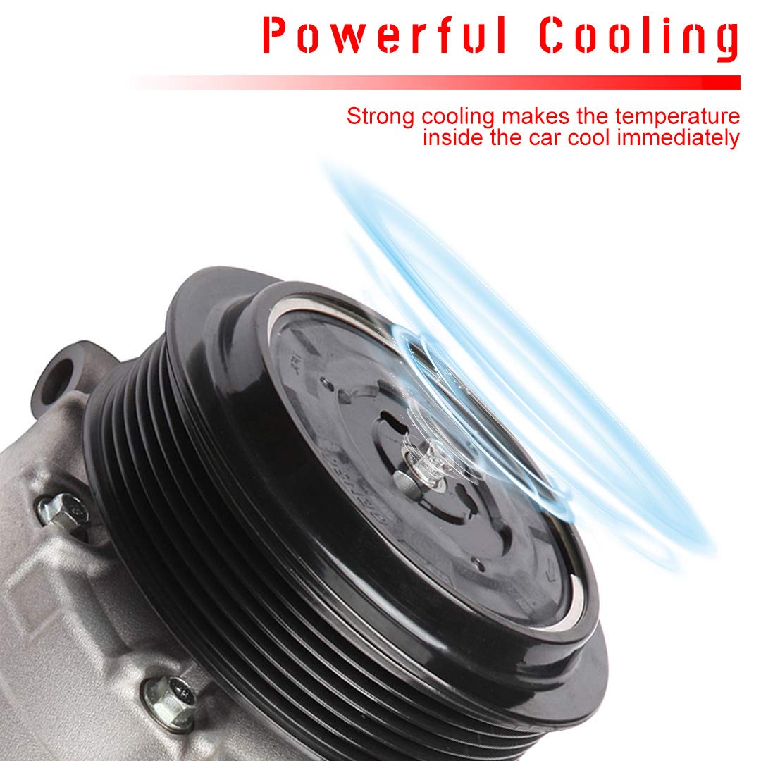 2006-2007 Mercedes-Benz C230 AC Compressor & Clutch Kit - High Performance Air Conditioner Replacement Part - Perfect for Summer Cooling & Auto AC Repair