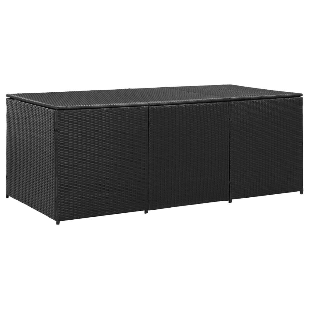 All-Weather Outdoor Rattan Storage Box 70.8