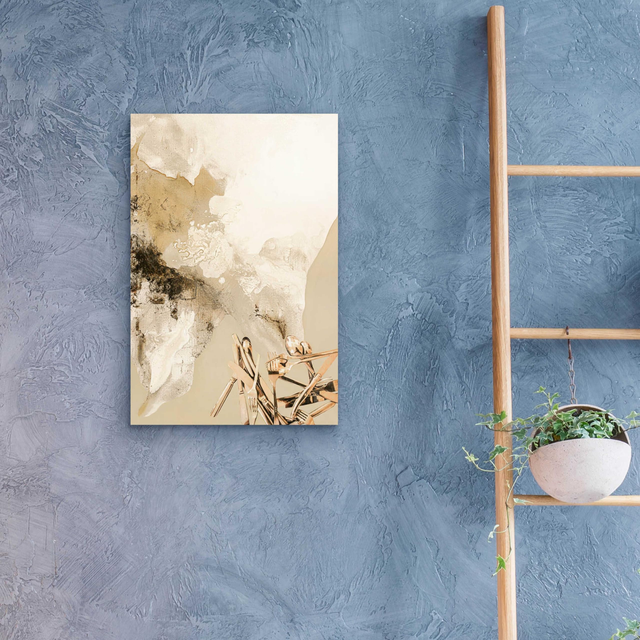 Epic Art 'The Art of Taste 5' by Design Fabrikken - 16x24 Inch Modern Acrylic Glass Wall Decor - Contemporary Home & Office Artwork for Living Room, Bedroom, or Dining Area