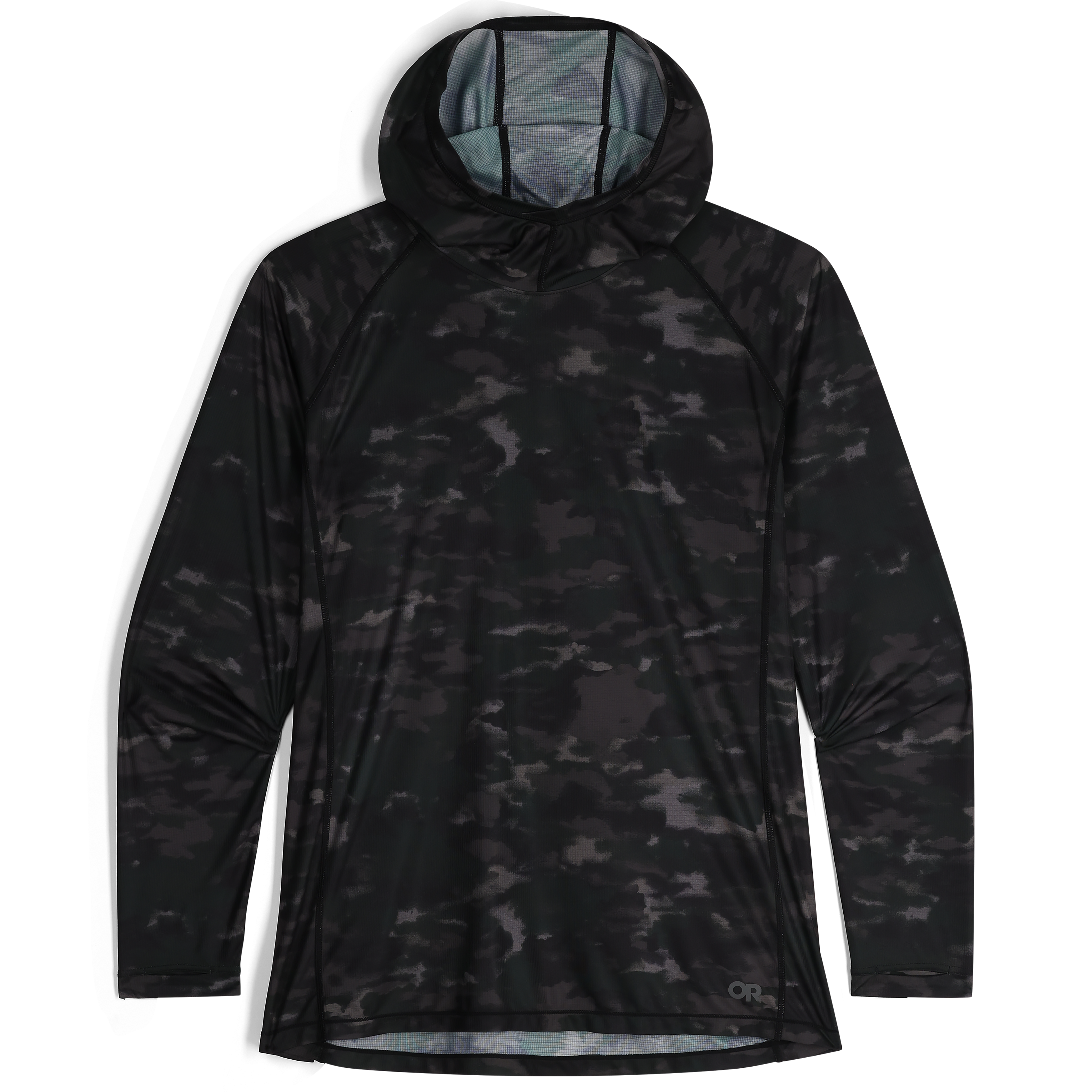 Women's Echo Printed Hoodie Plus Size - Soft Fleece Pullover Sweatshirt with Kangaroo Pocket | Casual Loungewear, Streetwear Fashion for Everyday Comfort