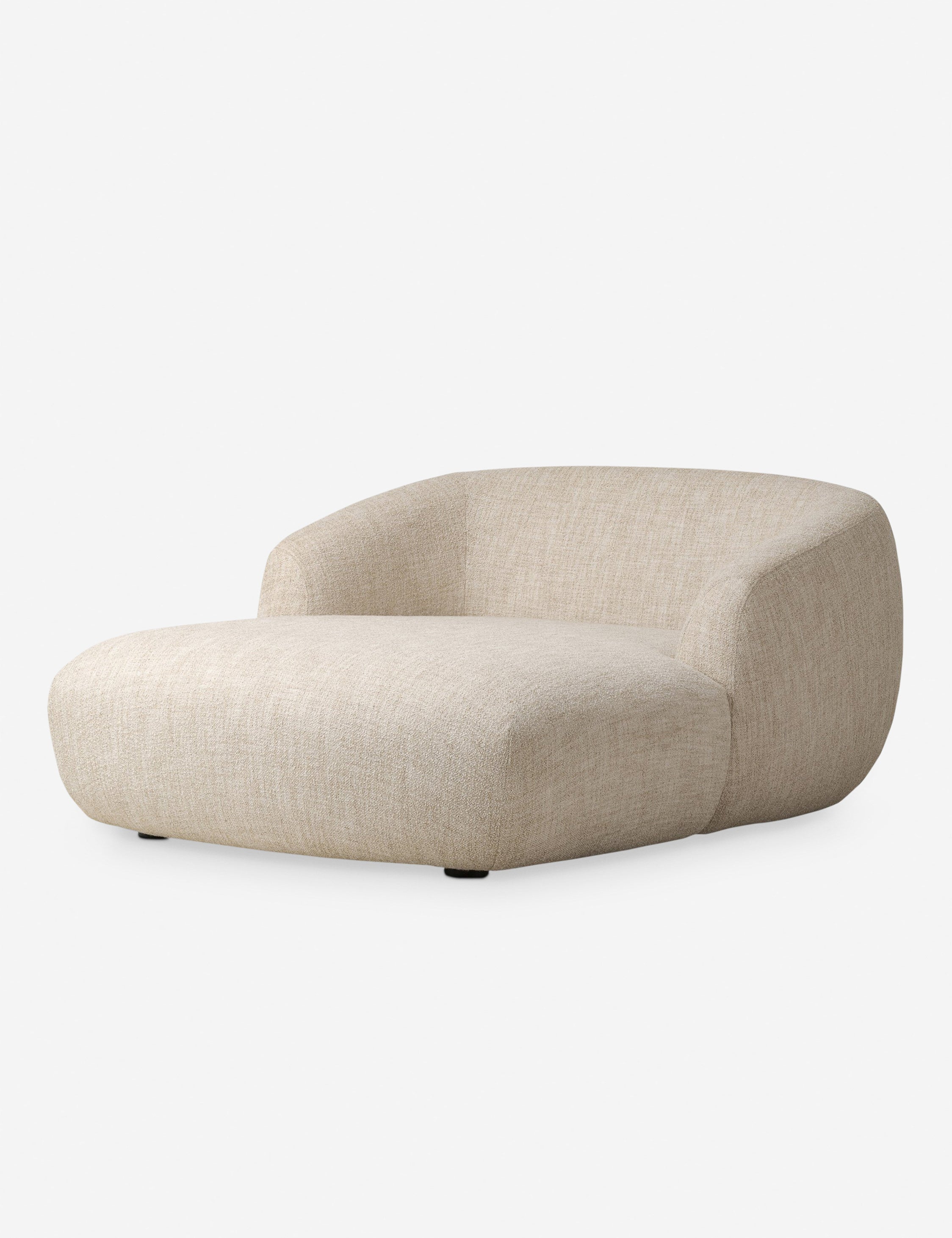 Casimira Chaise Lounge - Modern Accent Chair for Living Room, Bedroom & Office - Stylish Upholstered Chaise Lounge with Wooden Legs - Perfect for Relaxing, Reading & Decorating Your Home