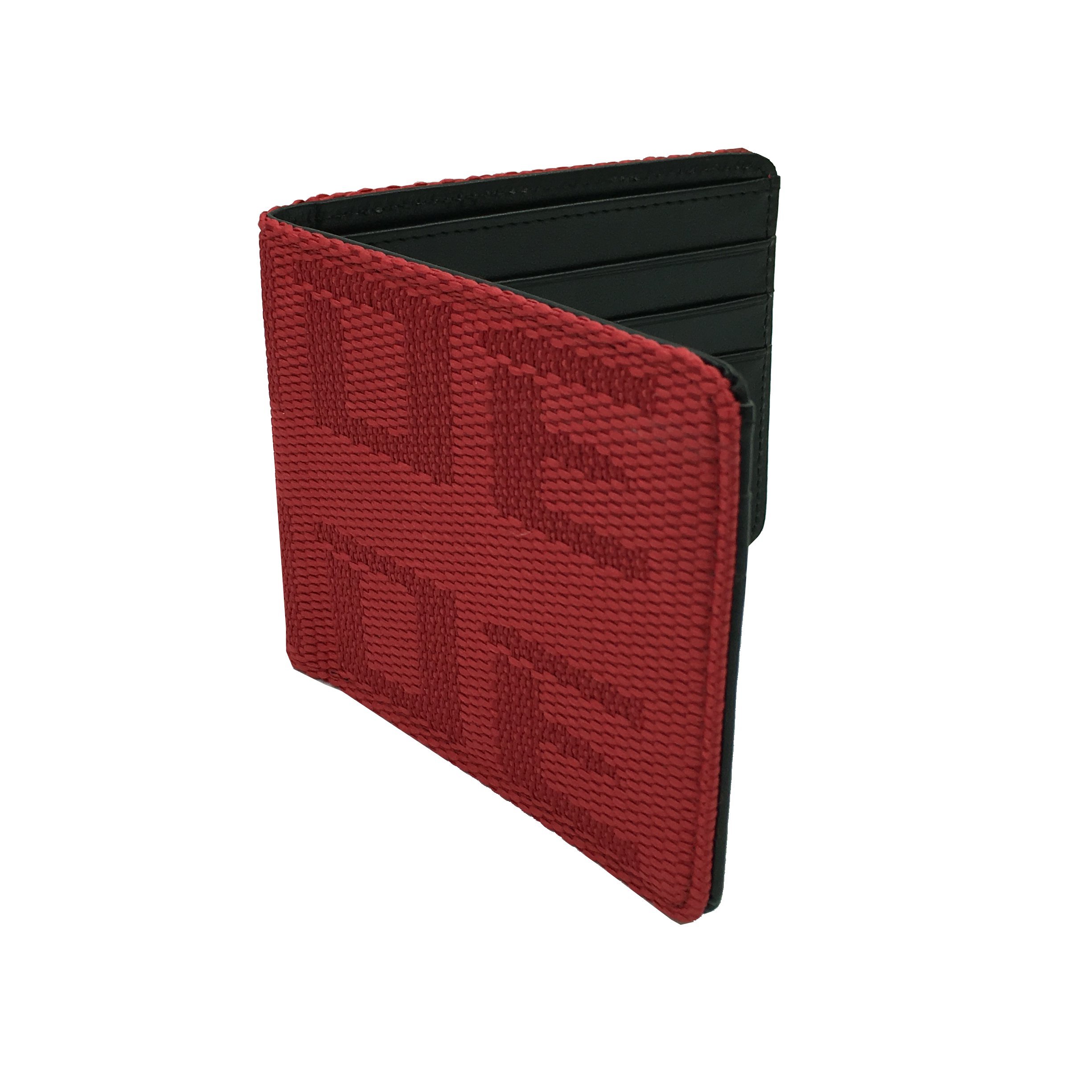 JDM Bi-Fold Bride Wallet for Men & Women - Genuine Leather Slim RFID Blocking Credit Card Holder (Red) - Perfect for Everyday Use, Travel & Gift Giving
