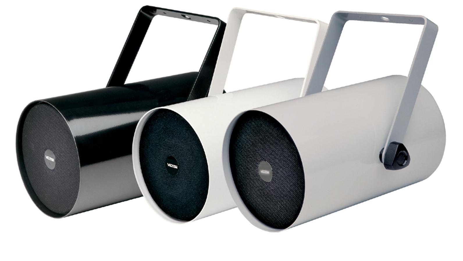 Valcom Track Speaker V-1013B-W - High Quality Ceiling Mount Speaker for Background Music & Paging Systems - Perfect for Offices, Schools, and Retail Stores