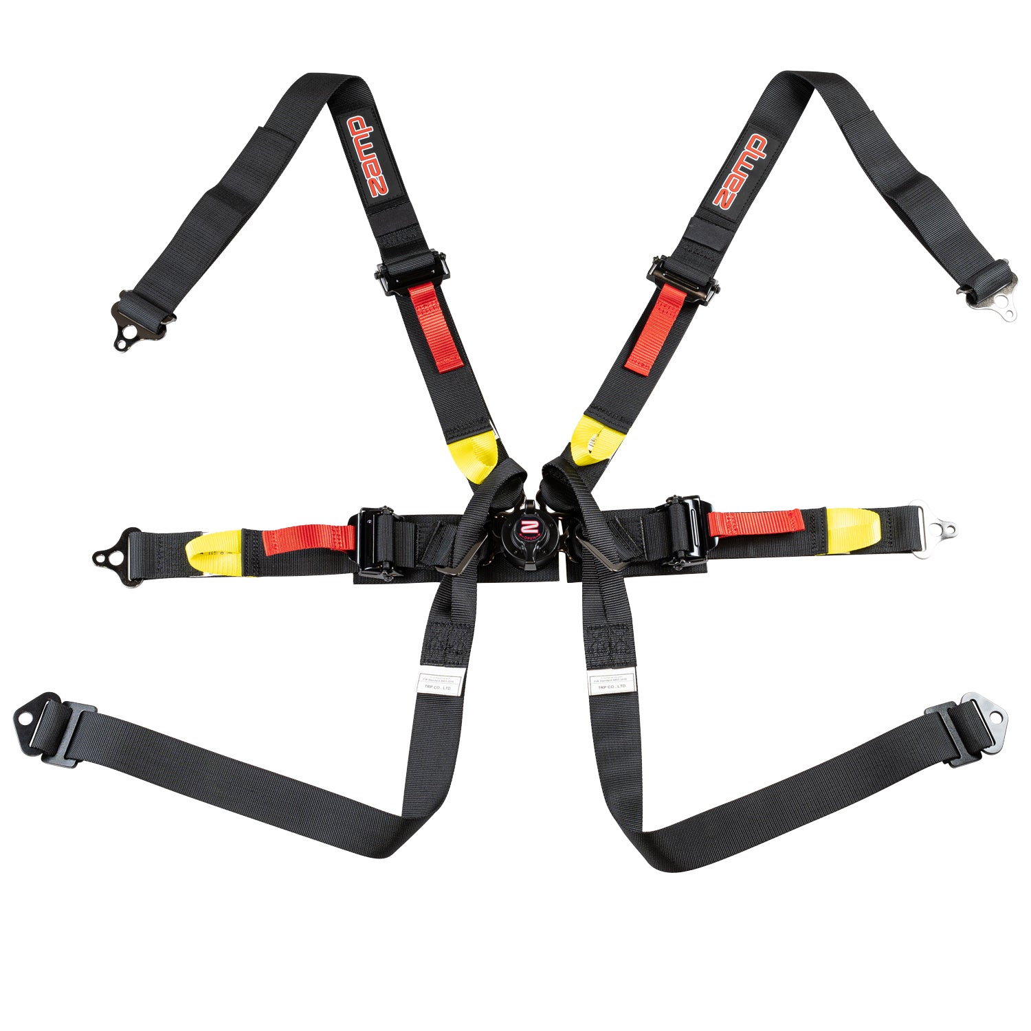Zamp 6 Point Racing Harness - FIA 8853-2016 Certified - 2