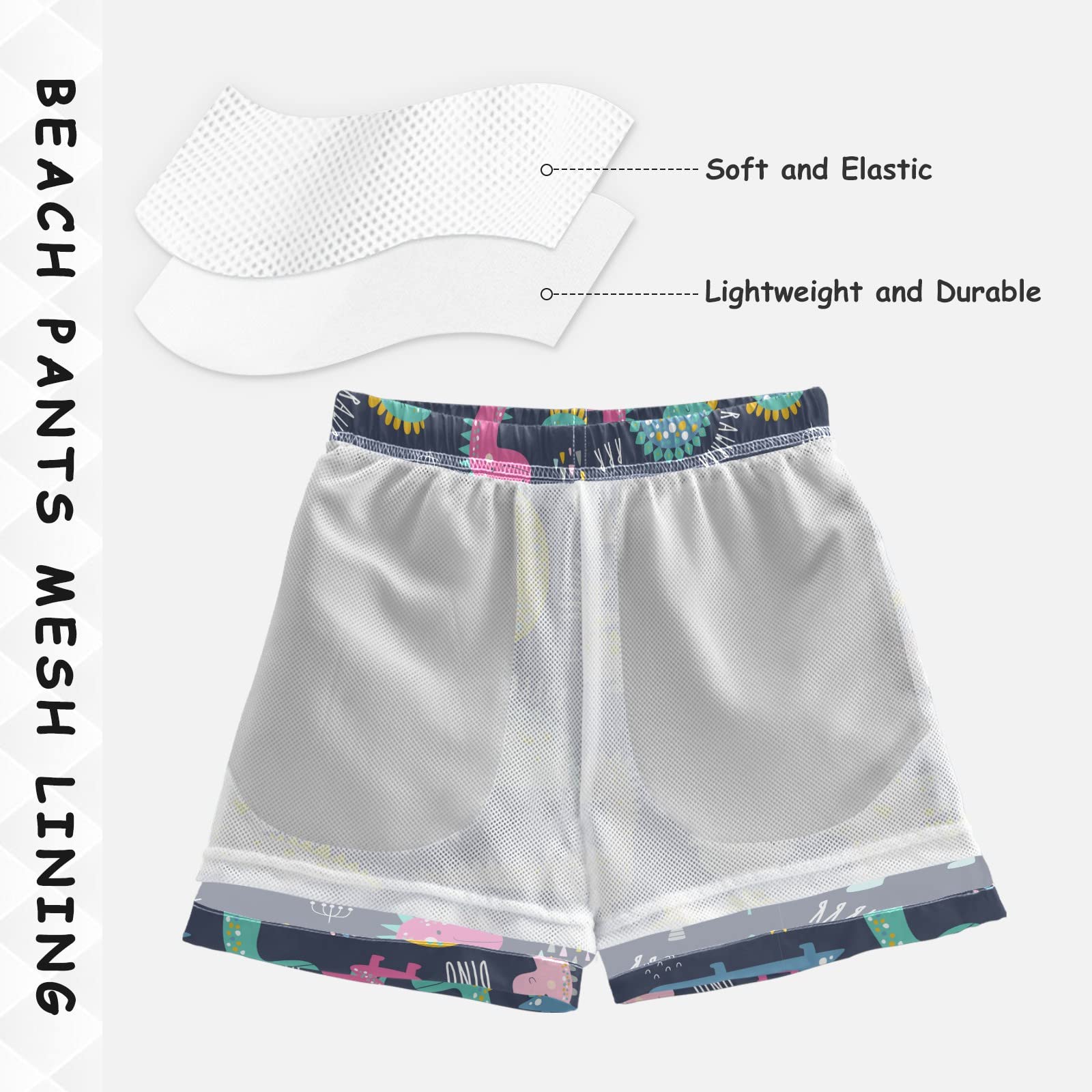 **Boys Swim Trunks for Kids 2-14 Years - Quick Dry Swim Shorts with UPF 50+ Sun Protection for Beach, Pool & Water Play**