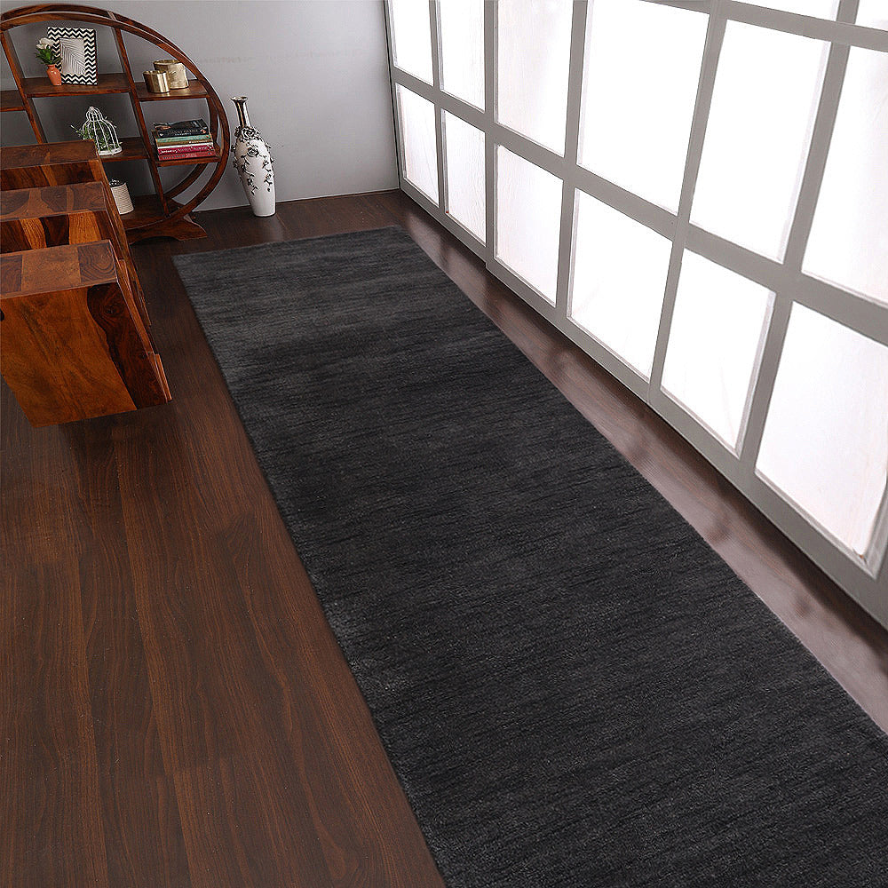 Silken Premium Hand Knotted Wool Rug - Luxurious Soft Persian Style Area Carpet for Living Room, Bedroom & Home Decor