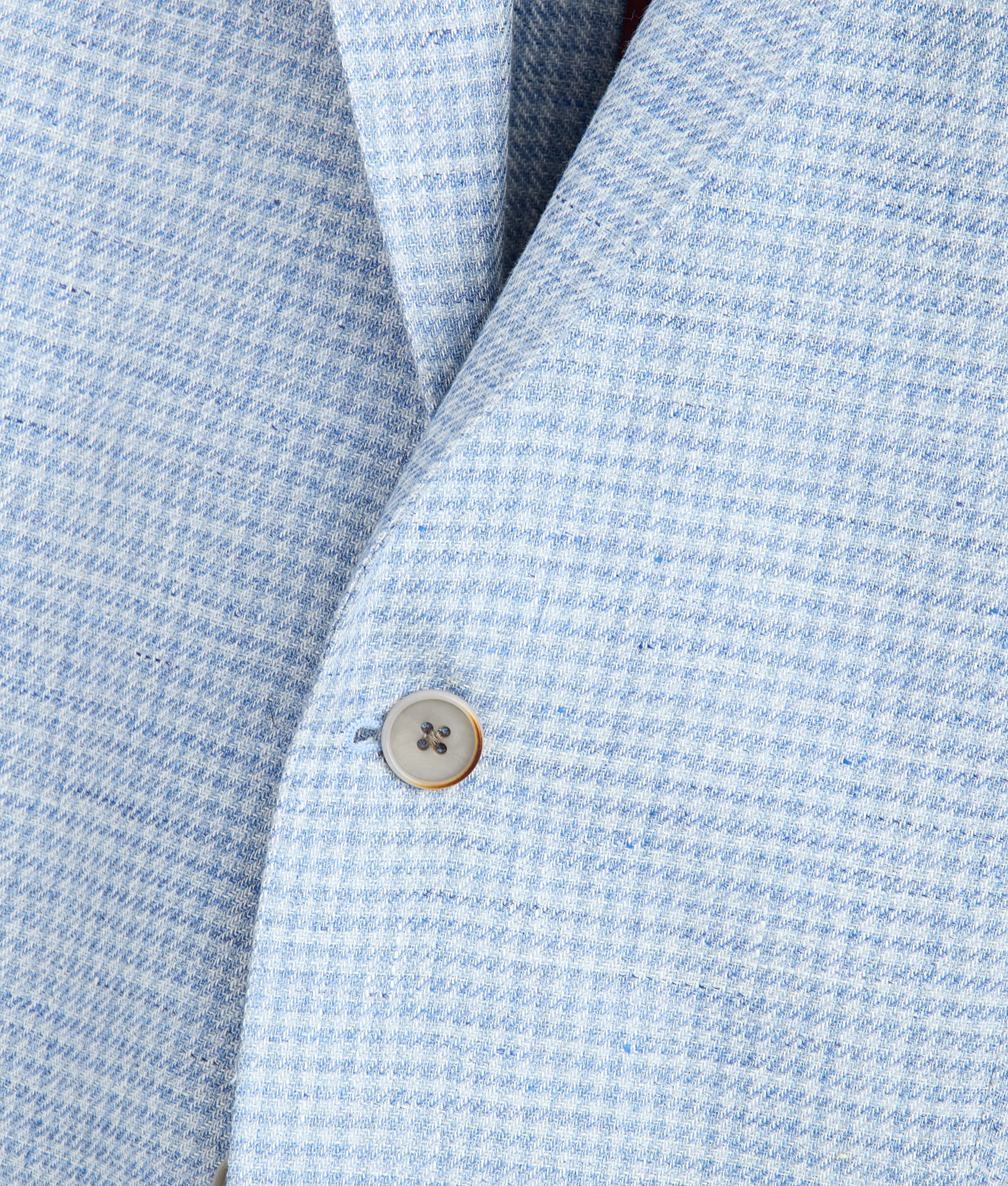 Lucchese Light Blue and Cream Mini Check Sport Coat for Men | Stylish Casual Blazer for Office, Weddings & Outdoor Events