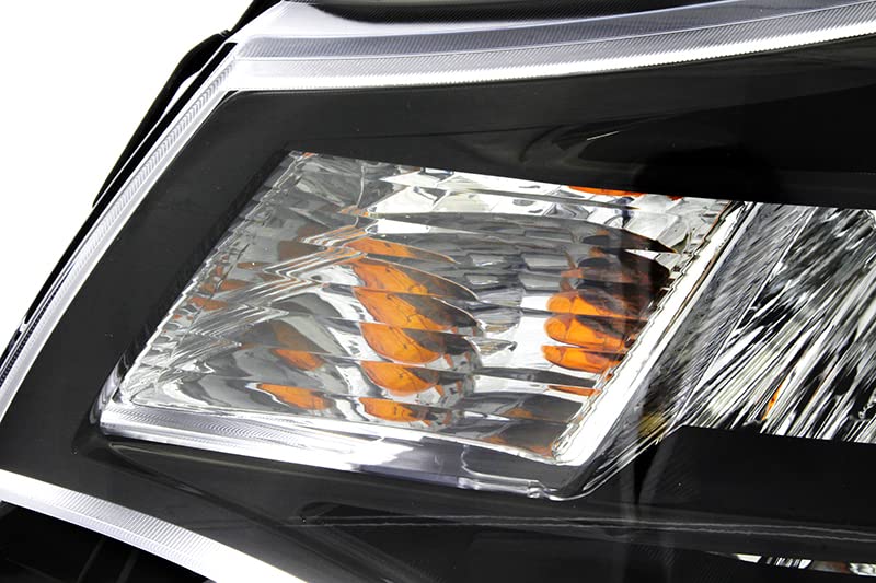 Ford Focus Headlight Replacement Set - Compatible with 2009 2010 2011 Models (Driver & Passenger Side Halogen Lamps) - Perfect for Night Driving & Auto Maintenance