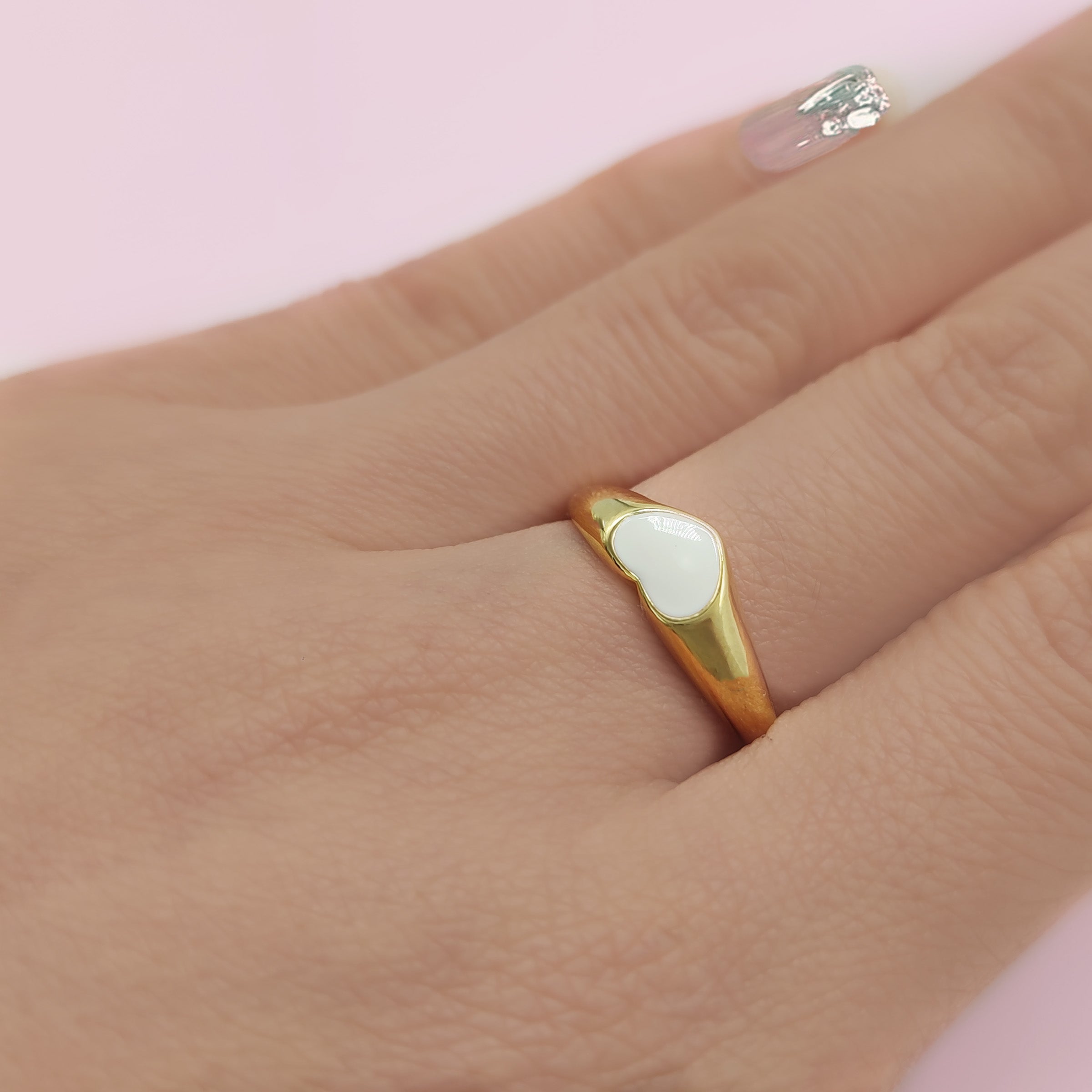 Eternal Heart Breast Milk Keepsake Ring - Personalized Memorial Jewelry for Moms - Perfect for Cherishing Precious Memories of Motherhood and Baby's First Years