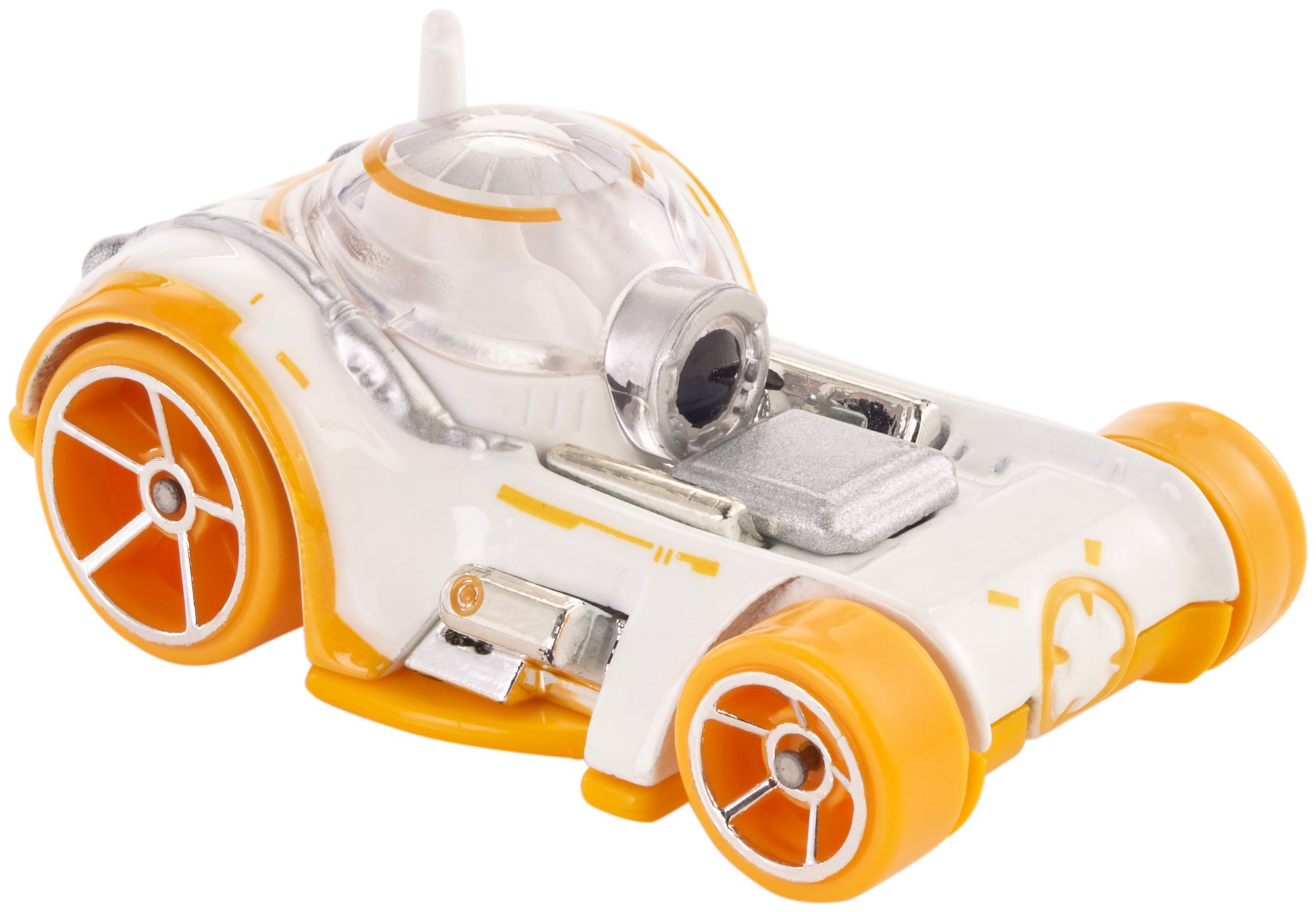 Hot Wheels Star Wars Rogue One BB-8 Character Die-Cast Car - 1:64 Scale Collectible Toy for Kids & Adults - Perfect for Display, Play & Star Wars Fans Collection