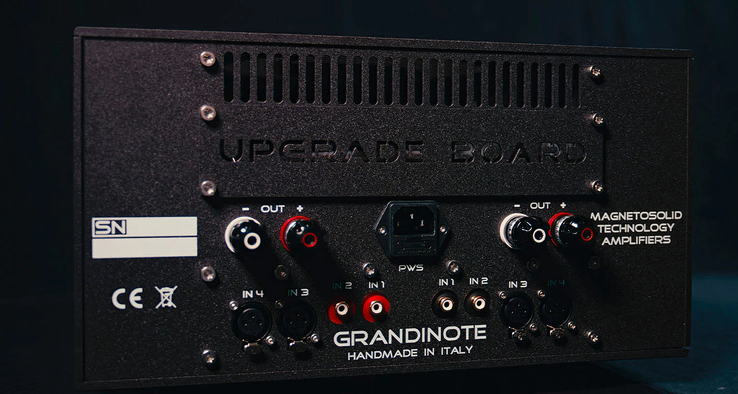 Grandinote Solo Integrated Amplifier - High-End Tube Audio System for Home Theater & Music Listening | Perfect for Audiophiles & Hi-Fi Enthusiasts | Demo Available