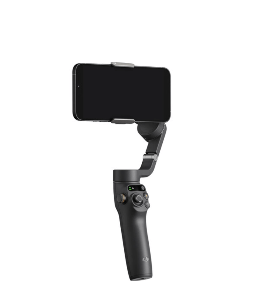 DJI Osmo Mobile 6 Smartphone Gimbal Stabilizer for iPhone & Android - 3-Axis Gimbal for Smooth Videos & Photos - Perfect for Vlogging, Travel & Content Creation (Black)