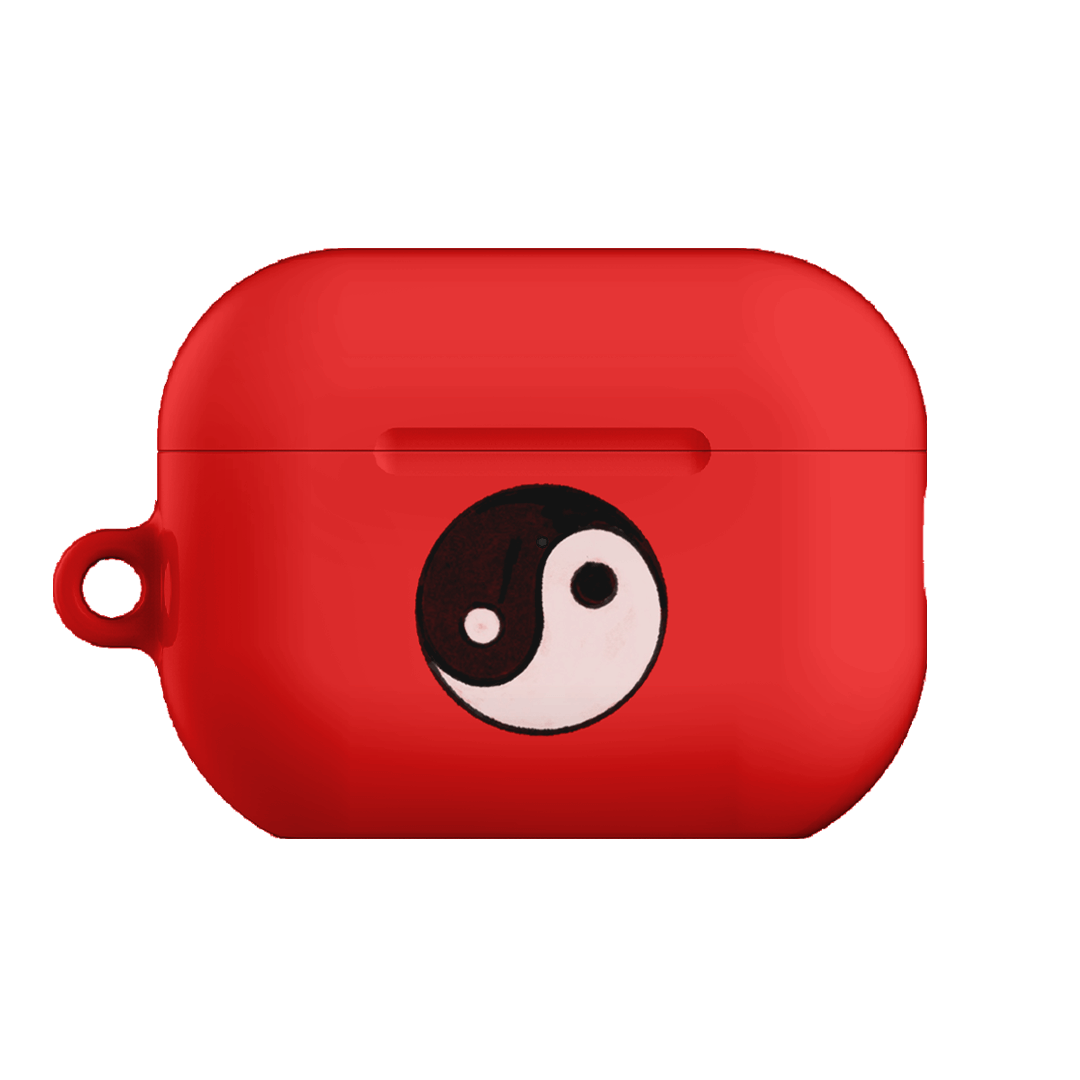 Big Harmony Red AirPods Pro Case - Premium Protective Cover for Apple AirPods Pro (2nd/1st Gen) - Shockproof & Scratch-Resistant - Perfect for Gym, Travel & Daily Use