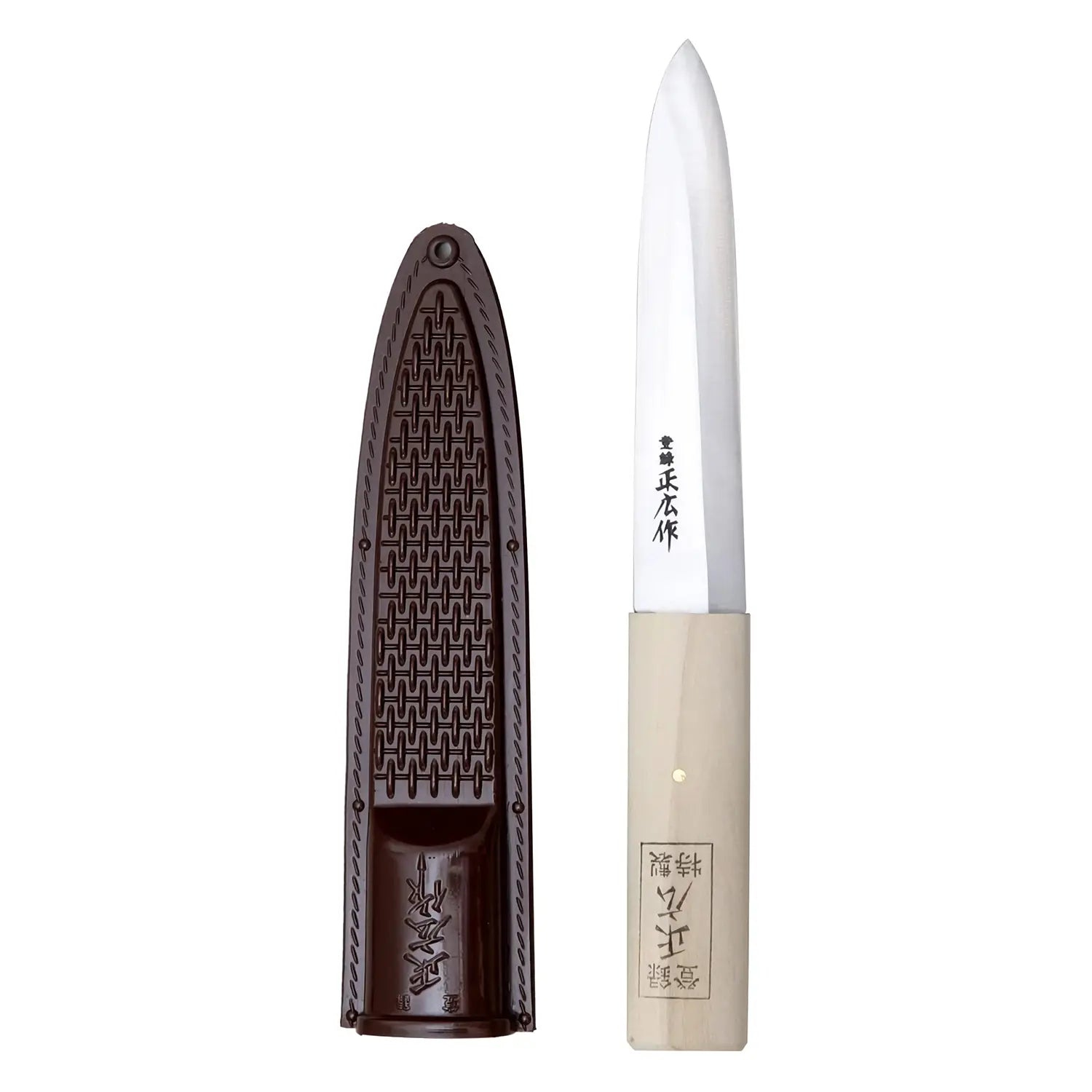 Masahiro Original Steel Makiri Knife - Japanese Sushi & Vegetable Knife - Professional Chef's Kitchen Tool for Precise Cutting & Slicing - Perfect for Sushi, Vegetables & Seafood Preparation