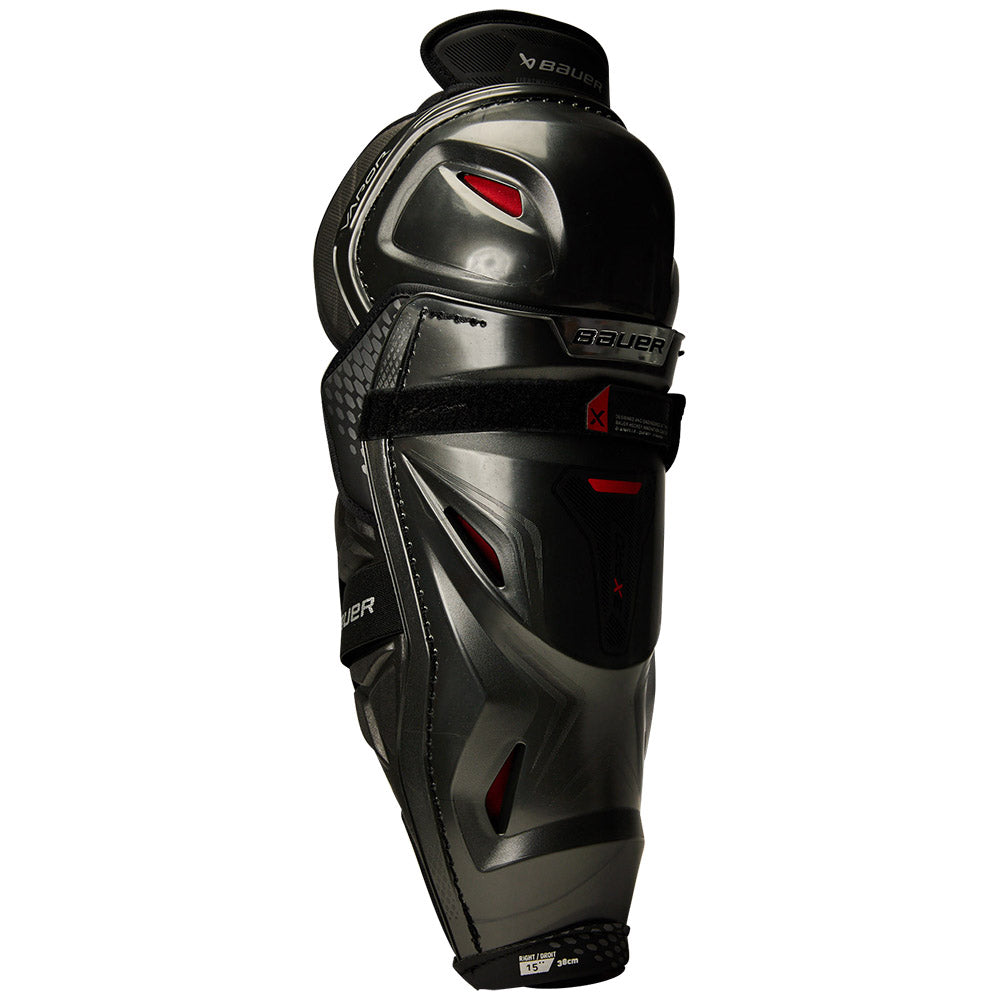 Bauer Vapor 3X Pro Senior Ice Hockey Shin Guards - Protective Gear for Hockey Players - Perfect for Games, Practice & Competitive Play