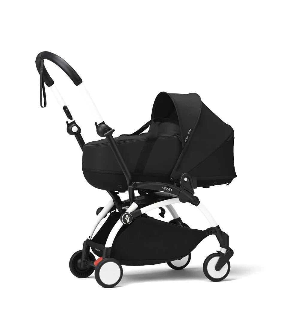 Stokke YOYO 3 Lightweight Travel Stroller with Bassinet - Compact Foldable Baby Pushchair for Airplane & City Use