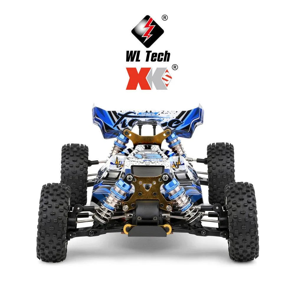 Upgraded WLtoys 124017 V2 RTR 1/12 Scale 2845 4300KV Brushless Motor RC Car - High Speed Off-Road Racing & Backyard Bashing for Adults & Kids