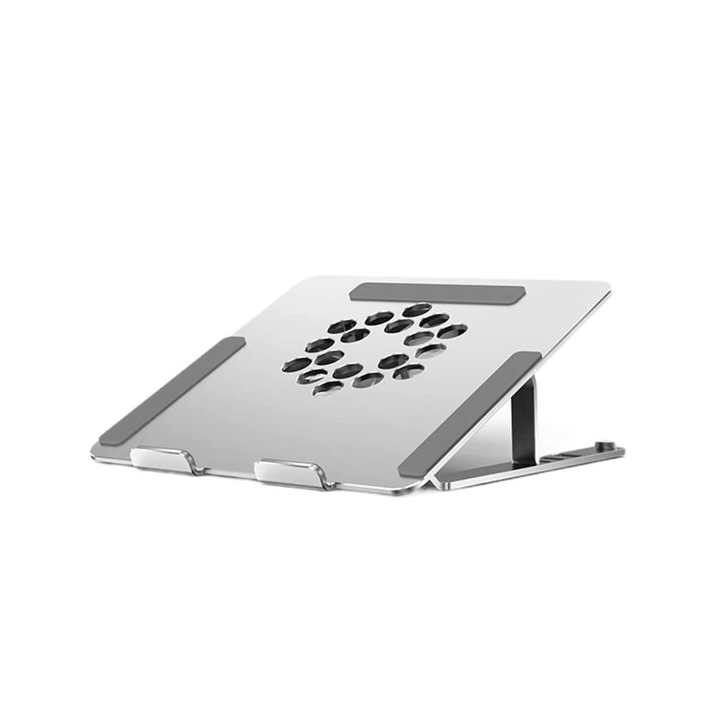WAxd RGB Laptop Cooling Pad with 4 Adjustable Heights, USB Powered & Ultra Quiet Fans - Portable Ultra-Slim Notebook Cooler for 17 Inch Laptops - Perfect for Gaming, Office Work & Home Use