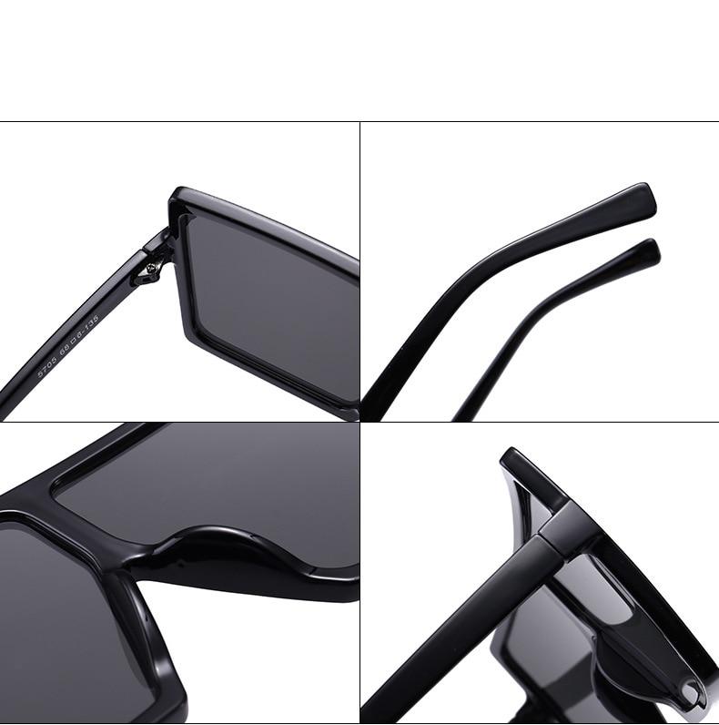 Stylish Oversized Sunglasses for Women - UV Protection & Fashionable Shades - Perfect for Beach, Driving & Outdoor Activities