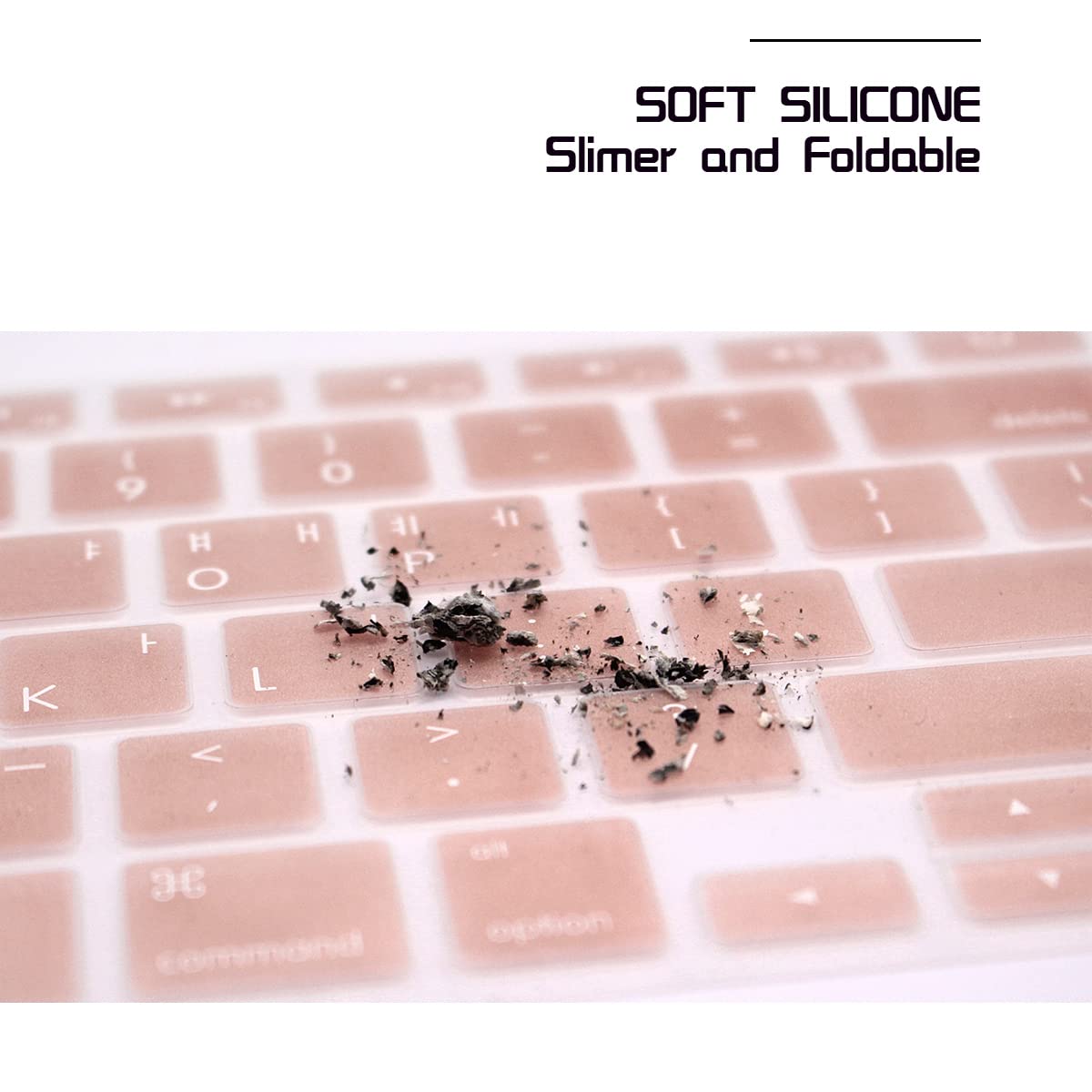 HRH Korean Silicone Keyboard Cover Skin for MacBook Air 13
