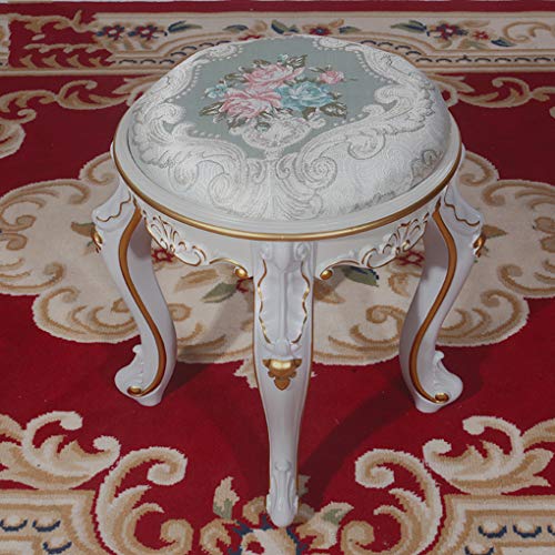 Gold Ivory White Blue Cloth