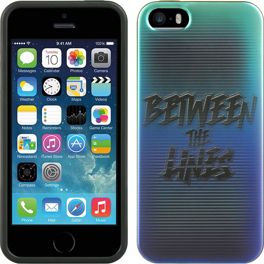 Dreamwireless TPU Rubber Candy Skin Case Cover for Apple iPhone 5/5S - Slim Protective Phone Case, Shockproof & Anti-Scratch, Soft Flexible Blue Cover - Perfect for Daily Use, Travel & Outdoor Activities